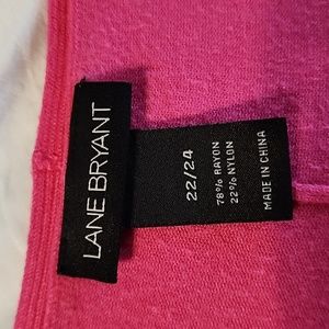 22/24 pink Lane Bryant light sweater